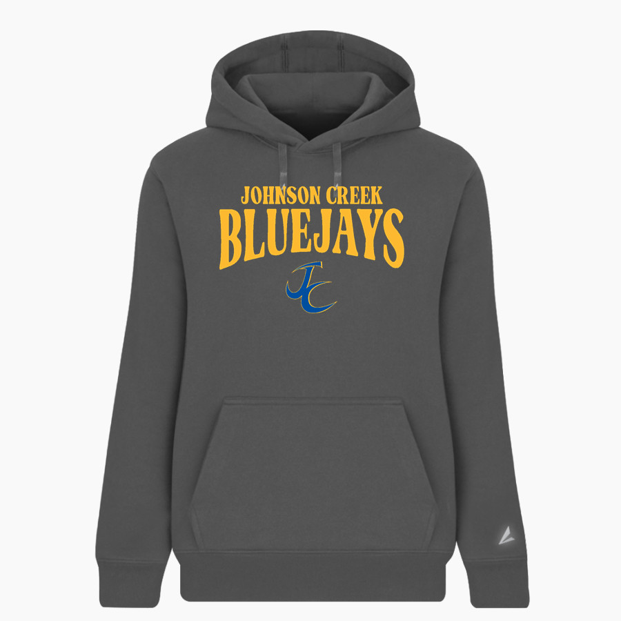 Johnson Creek BlueJays <span class="pdp-name-mascot">Johnson Creek Blue Jays</span> BSN SPORTS Women's Cotton Rich Fleece Hoodie