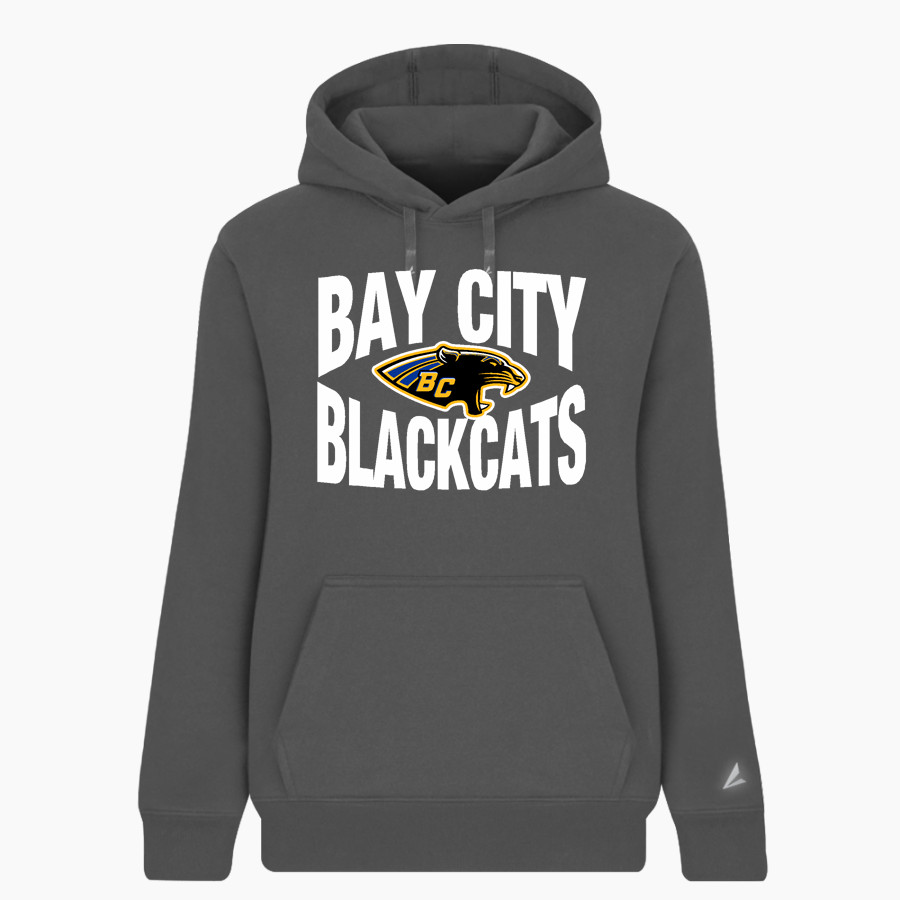 <span class="pdp-name-mascot">Bay City Blackcats</span> BSN SPORTS Women's Cotton Rich Fleece Hoodie
