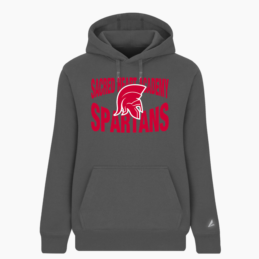 Sacred Heart Academy lead with heart BSN SPORTS Women's Cotton Rich Fleece Hoodie