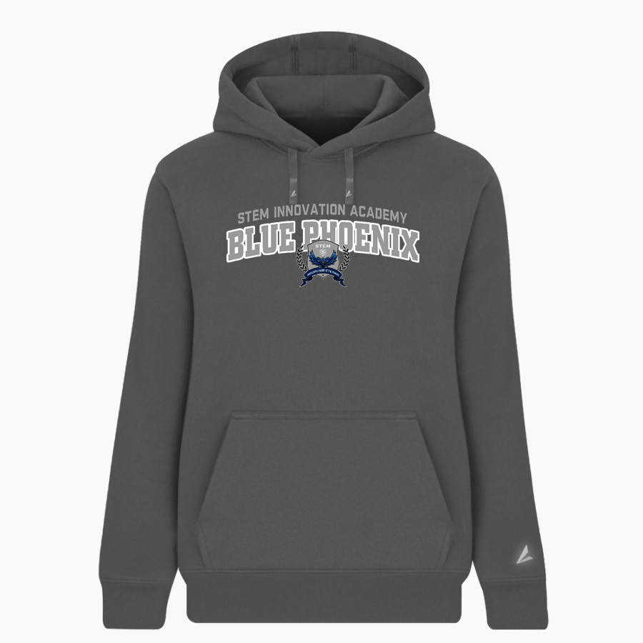 STEM Innovation Academy of the Oranges we rise together <span class="pdp-name-mascot">STEM Phoenix</span> BSN SPORTS Women's Cotton Rich Fleece Hoodie