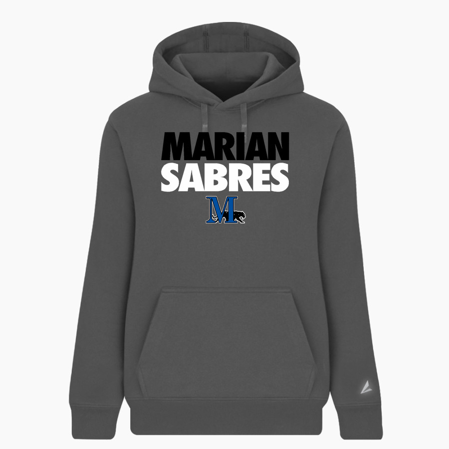 Marian SABRES <span class="pdp-name-mascot">Marian University SABRES</span> BSN SPORTS Women's Cotton Rich Fleece Hoodie
