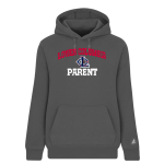 Lower Columbia Red Devils <span class="pdp-name-mascot">Lower Columbia Red Devils</span> BSN SPORTS Women's Cotton Rich Fleece Hoodie Front Thumbnail