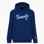 Trinity Tornado <span class="pdp-name-mascot">Trinity Tornado</span> BSN SPORTS Women's Cotton Rich Fleece Hoodie Front Thumbnail