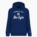 CLOVER HIGH SCHOOL BLUE EAGLES <span class="pdp-name-mascot">CLOVER BLUE EAGLES</span> BSN SPORTS Women's Cotton Rich Fleece Hoodie Front Thumbnail