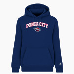 Ponca City Wildcats BSN SPORTS Women's Cotton Rich Fleece Hoodie Front Thumbnail
