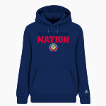 USA PRIME MICHIGAN <span class="pdp-name-mascot">USA PRIME MICHIGAN</span> BSN SPORTS Women's Cotton Rich Fleece Hoodie Front Thumbnail
