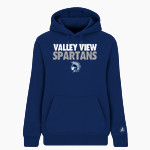 VALLEY VIEW HIGH SCHOOL SPARTANS <span class="pdp-name-mascot">VALLEY VIEW SPARTANS</span> BSN SPORTS Women's Cotton Rich Fleece Hoodie Front Thumbnail