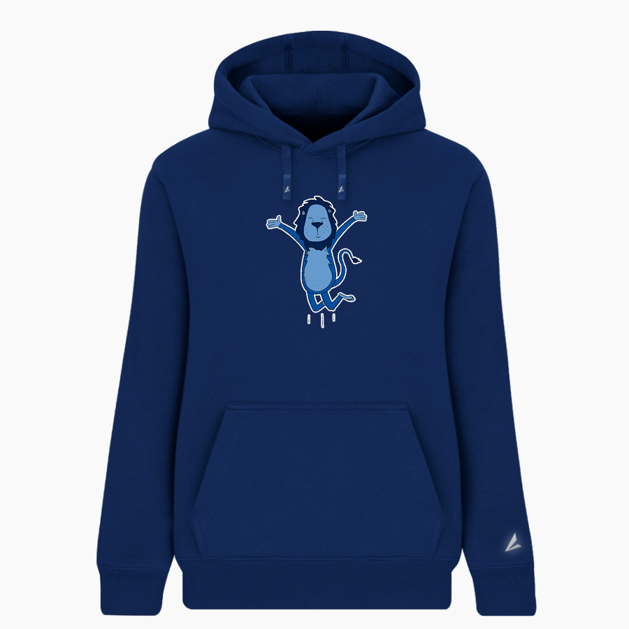 DWIGHT SCHOOL LIONS ONLINE STORE BSN SPORTS Women's Cotton Rich Fleece Hoodie