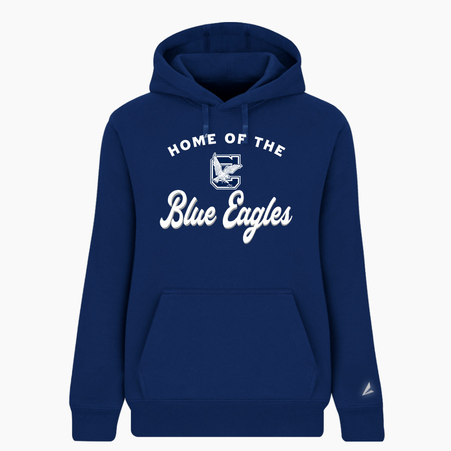 CLOVER HIGH SCHOOL BLUE EAGLES <span class="pdp-name-mascot">CLOVER BLUE EAGLES</span> BSN SPORTS Women's Cotton Rich Fleece Hoodie