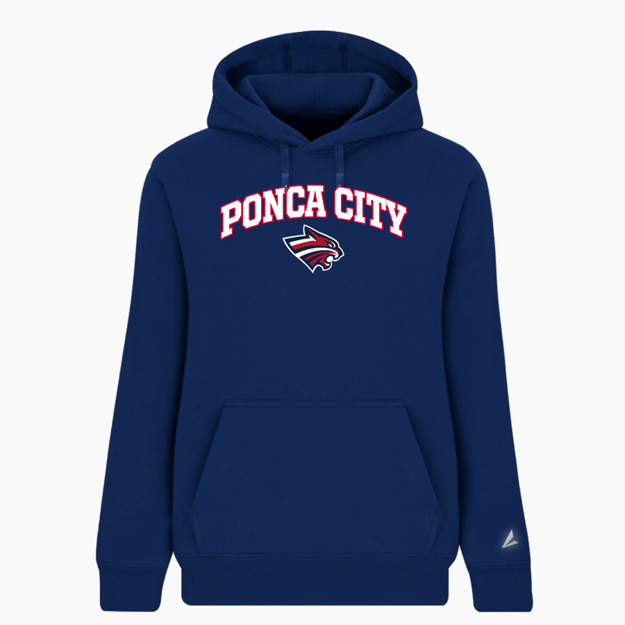 Ponca City Wildcats BSN SPORTS Women's Cotton Rich Fleece Hoodie