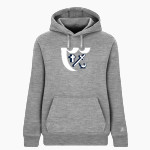 Breck Mustangs BSN SPORTS Women's Cotton Rich Fleece Hoodie Front Thumbnail