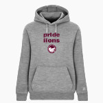 Pride Lions BSN SPORTS Women's Cotton Rich Fleece Hoodie Front Thumbnail