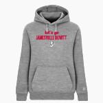 Jamesville DeWitt Red Rams BSN SPORTS Women's Cotton Rich Fleece Hoodie Front Thumbnail