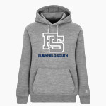 PLAINFIELD SOUTH HIGH SCHOOL COUGARS BSN SPORTS Women's Cotton Rich Fleece Hoodie Front Thumbnail