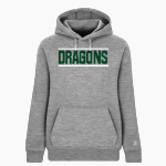Drew Dragons <span class="pdp-name-mascot">Drew School Dragons</span> BSN SPORTS Women's Cotton Rich Fleece Hoodie Front Thumbnail
