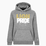 LEVERETTS CHAPEL HIGH SCHOOL LIONS <span class="pdp-name-mascot">LEVERETTS CHAPEL LIONS</span> BSN SPORTS Women's Cotton Rich Fleece Hoodie Front Thumbnail
