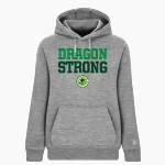 AZ Compass DRAGONS BSN SPORTS Women's Cotton Rich Fleece Hoodie Front Thumbnail