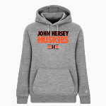 JOHN HERSEY HIGH SCHOOL HUSKIES <span class="pdp-name-mascot">JOHN HERSEY HUSKIES</span> BSN SPORTS Women's Cotton Rich Fleece Hoodie Front Thumbnail