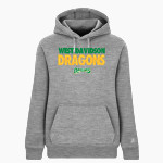 WEST DAVIDSON HIGH SCHOOL DRAGONS BSN SPORTS Women's Cotton Rich Fleece Hoodie Front Thumbnail
