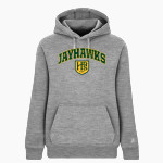 Head-Royce Jayhawks BSN SPORTS Women's Cotton Rich Fleece Hoodie Front Thumbnail