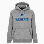 HARRISONVILLE HIGH SCHOOL WILDCATS <span class="pdp-name-mascot">HARRISONVILLE WILDCATS</span> BSN SPORTS Women's Cotton Rich Fleece Hoodie Front Thumbnail