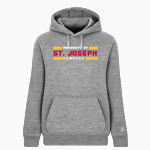 St. Joseph Cardinals <span class="pdp-name-mascot">Saint Joseph Cardinals</span> BSN SPORTS Women's Cotton Rich Fleece Hoodie Front Thumbnail
