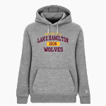 Lake Hamilton Wolves <span class="pdp-name-mascot">Lake Hamilton Wolves</span> BSN SPORTS Women's Cotton Rich Fleece Hoodie Front Thumbnail