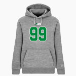 ULS Jr. Bows BSN SPORTS Women's Cotton Rich Fleece Hoodie Front Thumbnail