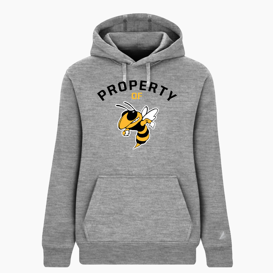 DENISON HIGH SCHOOL YELLOW JACKETS <span class="pdp-name-mascot">DENISON YELLOW JACKETS</span> BSN SPORTS Women's Cotton Rich Fleece Hoodie