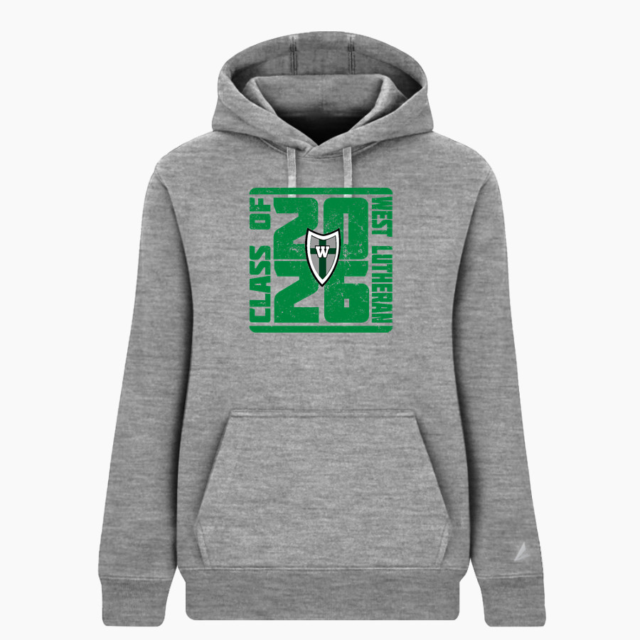 West Lutheran Warriors BSN SPORTS Women's Cotton Rich Fleece Hoodie