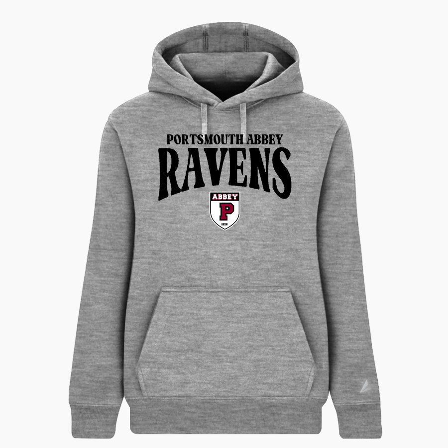 PORTSMOUTH ABBEY SCHOOL RAVENS <span class="pdp-name-mascot">PORTSMOUTH ABBEY RAVENS</span> BSN SPORTS Women's Cotton Rich Fleece Hoodie