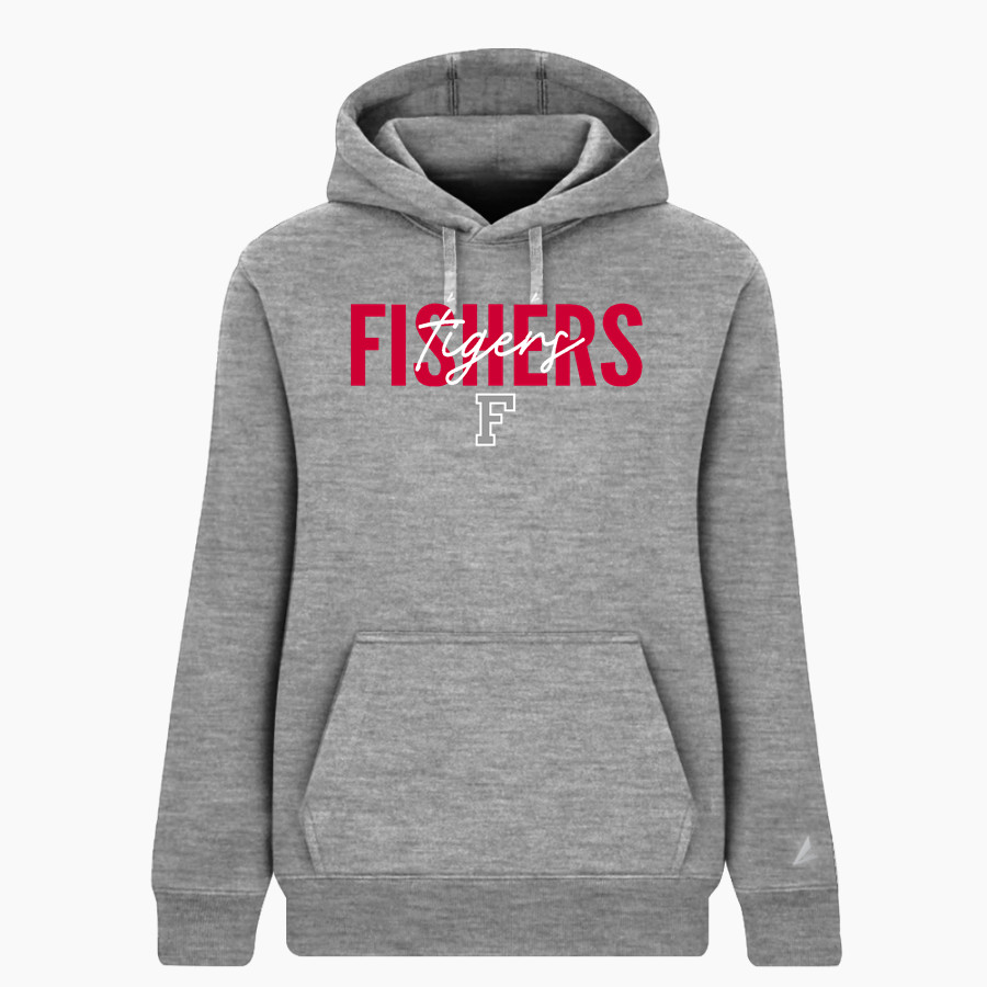 FISHERS HIGH SCHOOL TIGERS <span class="pdp-name-mascot">FISHERS TIGERS</span> BSN SPORTS Women's Cotton Rich Fleece Hoodie