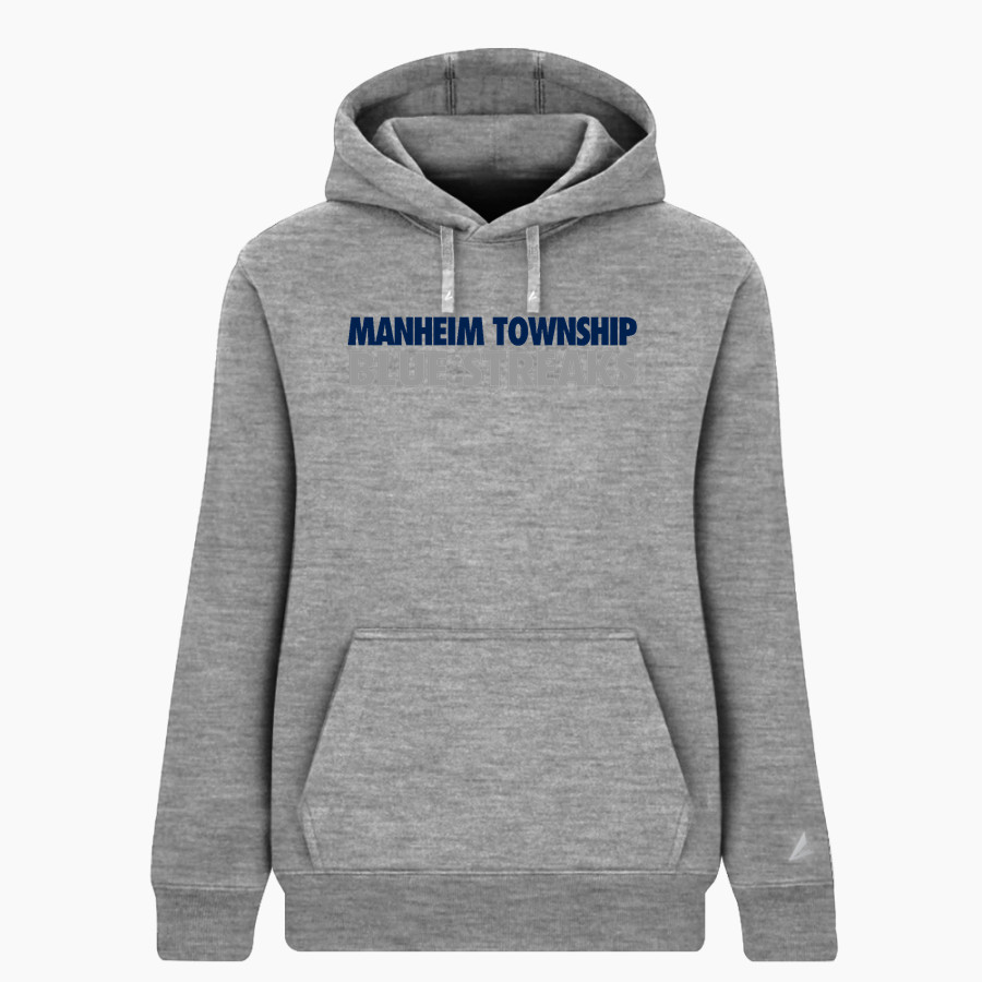 MANHEIM TOWNSHIP HIGH SCHOOL BLUE STREAKS <span class="pdp-name-mascot">MANHEIM TOWNSHIP BLUE STREAKS</span> BSN SPORTS Women's Cotton Rich Fleece Hoodie