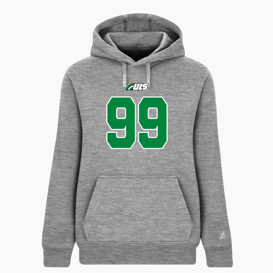 ULS Jr. Bows BSN SPORTS Women's Cotton Rich Fleece Hoodie