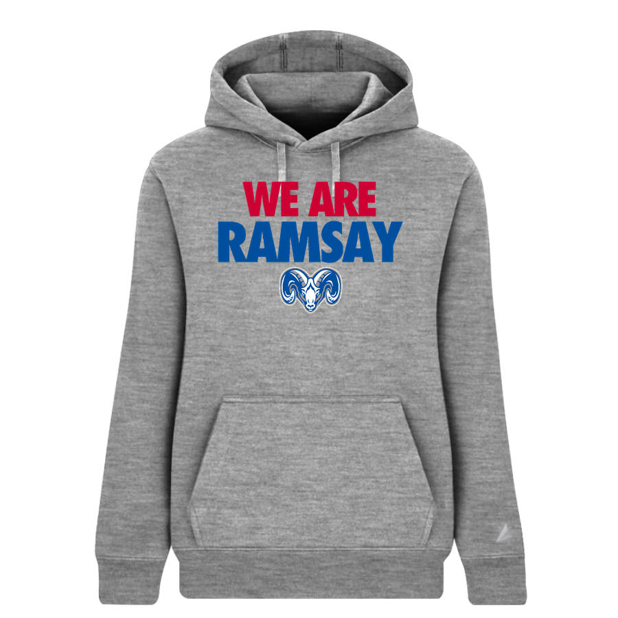 RAMSAY HIGH SCHOOL RAMS <span class="pdp-name-mascot">RAMSAY RAMS</span> BSN SPORTS Women's Cotton Rich Fleece Hoodie