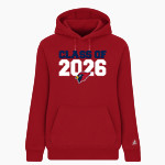 Big Rapids Cardinals BSN SPORTS Women's Cotton Rich Fleece Hoodie Front Thumbnail