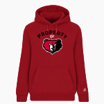 BRADSHAW MOUNTAIN HIGH SCHOOL BEARS BSN SPORTS Women's Cotton Rich Fleece Hoodie Front Thumbnail