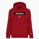 Harrison Warriors BSN SPORTS Women's Cotton Rich Fleece Hoodie Front Thumbnail