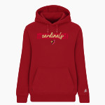 Otterbein University Cardinals <span class="pdp-name-mascot">Otterbein University Cardinals</span> BSN SPORTS Women's Cotton Rich Fleece Hoodie Front Thumbnail