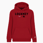 LOCKNEY HIGH SCHOOL LONGHORNS BSN SPORTS Women's Cotton Rich Fleece Hoodie Front Thumbnail