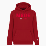 Milwaukee School of Engineering BSN SPORTS Women's Cotton Rich Fleece Hoodie Front Thumbnail