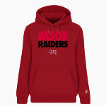 Milwaukee School of Engineering <span class="pdp-name-mascot">MSOE Raiders</span> BSN SPORTS Women's Cotton Rich Fleece Hoodie Front Thumbnail