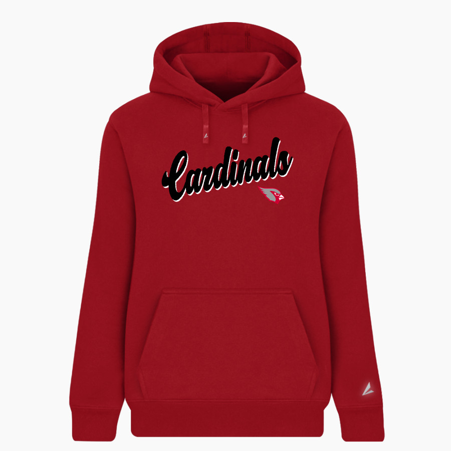 Pine Grove Area Cardinals <span class="pdp-name-mascot">Pine Grove Area Cardinals</span> BSN SPORTS Women's Cotton Rich Fleece Hoodie
