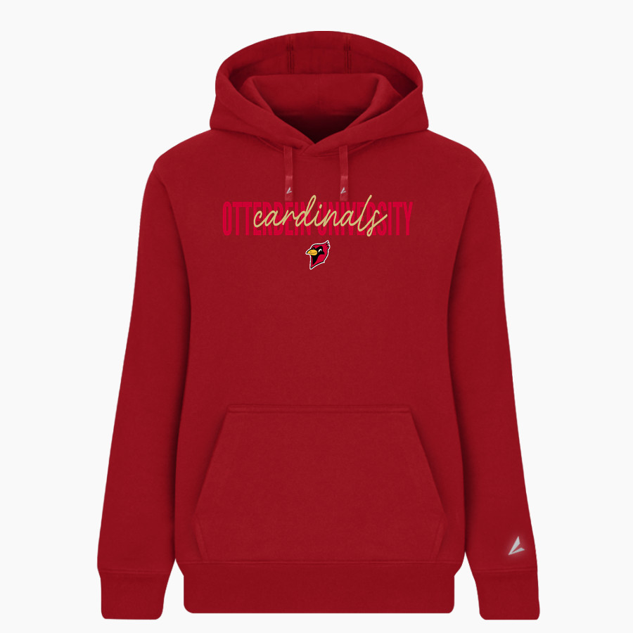 Otterbein University Cardinals <span class="pdp-name-mascot">Otterbein University Cardinals</span> BSN SPORTS Women's Cotton Rich Fleece Hoodie