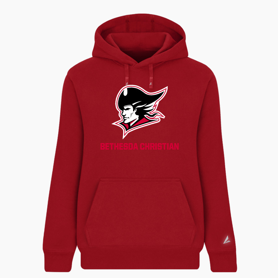BETHESDA CHRISTIAN HIGH SCHOOL PATRIOTS BSN SPORTS Women's Cotton Rich Fleece Hoodie