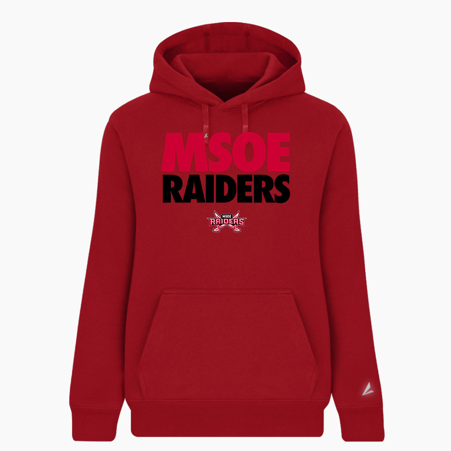 Milwaukee School of Engineering <span class="pdp-name-mascot">MSOE Raiders</span> BSN SPORTS Women's Cotton Rich Fleece Hoodie