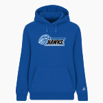 Pocantico Hills Hawks BSN SPORTS Women's Cotton Rich Fleece Hoodie Front Thumbnail