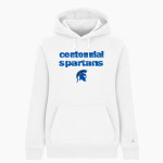 CENTENNIAL HIGH SCHOOL SPARTANS <span class="pdp-name-mascot">CENTENNIAL SPARTANS</span> BSN SPORTS Women's Cotton Rich Fleece Hoodie Front Thumbnail