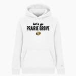 PRAIRIE GROVE HIGH SCHOOL TIGERS <span class="pdp-name-mascot">PRAIRIE GROVE TIGERS</span> BSN SPORTS Women's Cotton Rich Fleece Hoodie Front Thumbnail
