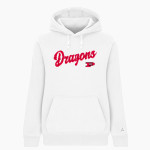 PEKIN COMMUNITY HIGH SCHOOL DRAGONS BSN SPORTS Women's Cotton Rich Fleece Hoodie Front Thumbnail